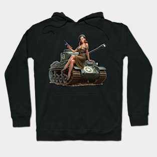 Tank girl hoodie top